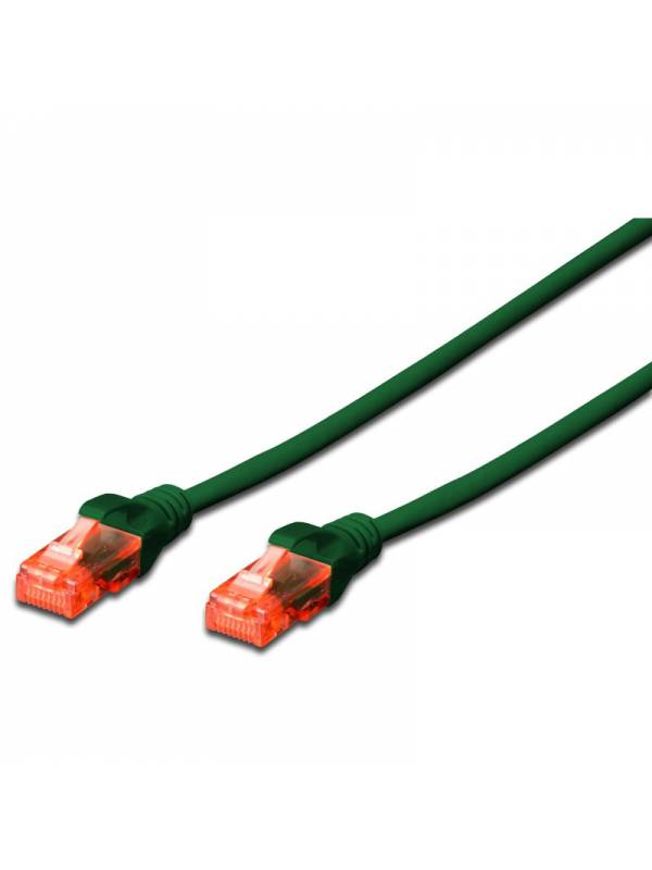 CABLE UTP   0.5 M CAT.6 VERDE PN: UTP 50CM CAT.6 EAN: 1000000001341