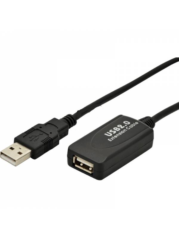 CABLE ALARGO USB 2.0  5M AA M H CON APLIFICADOR DE SEAL PN: ALARGO USB2 5M EAN: 1000000000125