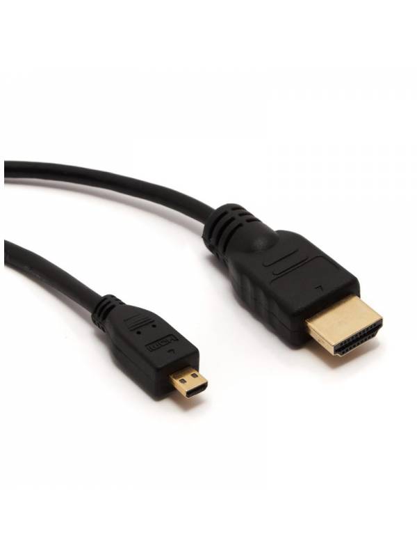 CABLE HDMI A MICRO-D 1.5       V 1.4 PN: HDMI A MICRO 1.8 EAN: 1000000000171