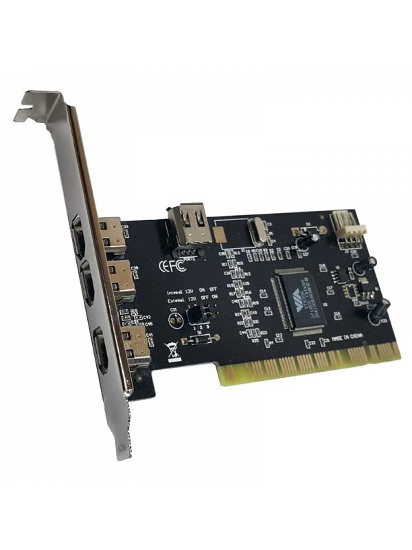 CONTROL. 3+1 PTOS PCI FIREWIRE PN: PCIFW4 EAN: 1000000002705