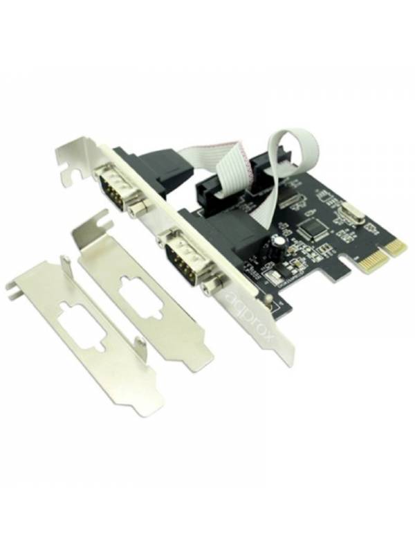 CONTROL. 2 PTOS SERIE PCIE APP ROX LOW PROFILE PN: APPPCIE2S EAN: 8435099516422