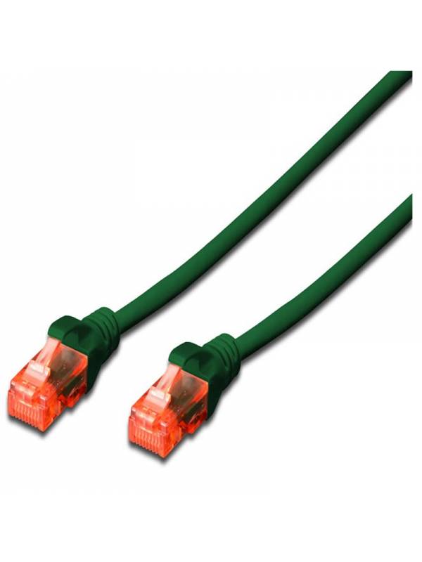 CABLE UTP   1  M CAT.6 VERDE PN: UTP 1M CAT.6 VER EAN: 1000000004499