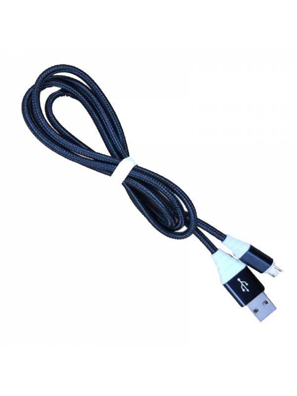 CABLE MICRO USB  1M A USB 2.0A ACABADO TELA PN: OUFBB3MB0XB EAN: 1000000003938