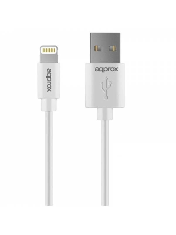 CABLE USB A MICRO USB & LIGHTN ING 2 EN 1 IPHONE Y ANDROID PN: APPC32 EAN: 8435099522430