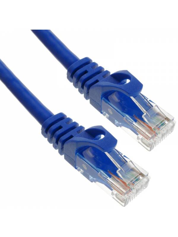 CABLE UTP  0.25 M  CAT.6 AZUL PN: UTP 25CM CAT.6 EAN: 1000000003694