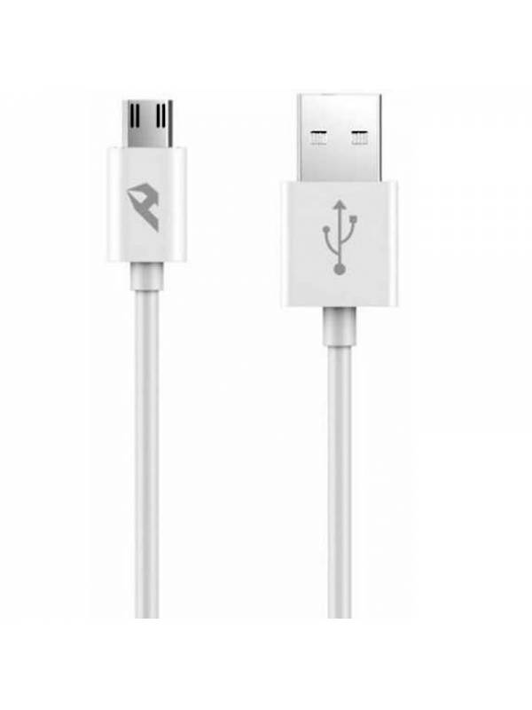 CABLE USB 2.0  TIPO A-MICRO US B 1M BLANCO PN: YCB-01-MW EAN: 8433772199580