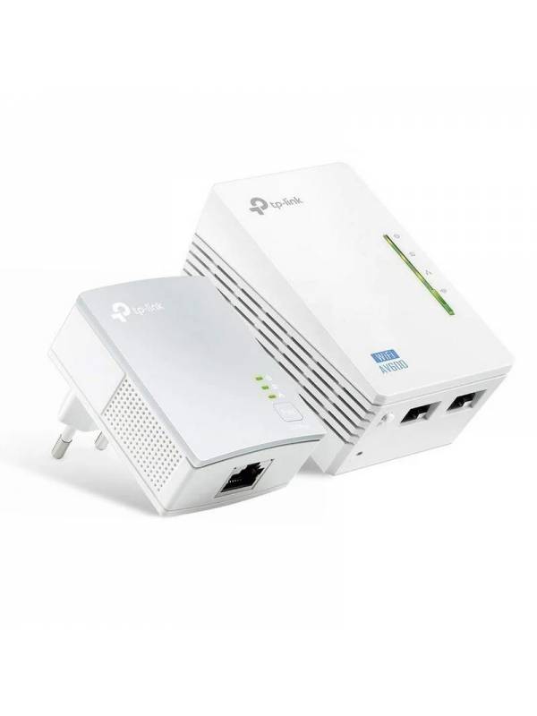 POWERLINE KIT 2UNDS TP-LINK TL -WPA4220KIT 2 RJ45 WIFI PN: TL-WPA4220KIT EAN: 6935364032258