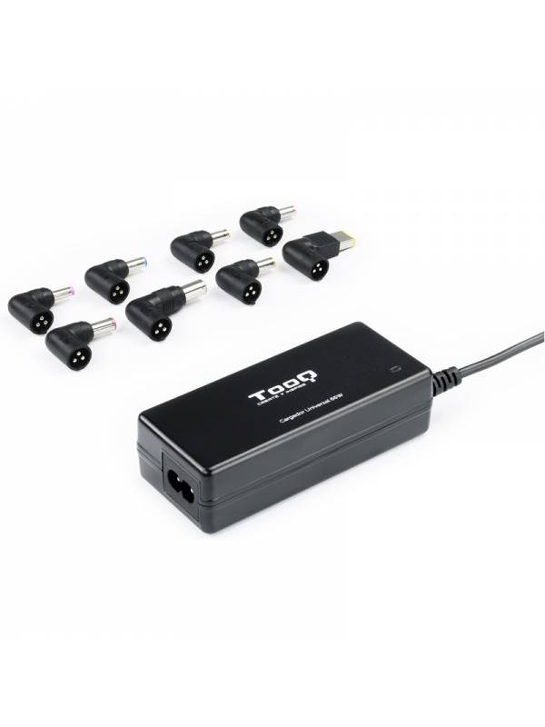 ALIMENTADOR PORT. 65W TOOQ AUT O 1 X USB 8 CONECTORES PN: TQLC-65BS02AT EAN: 8433281007512