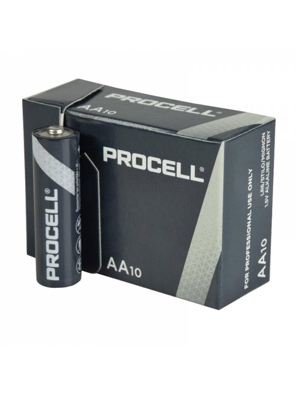 PILAS  AA 10 UNDS PROCELL PN: DURPROLR6C10 EAN: 5000394136830