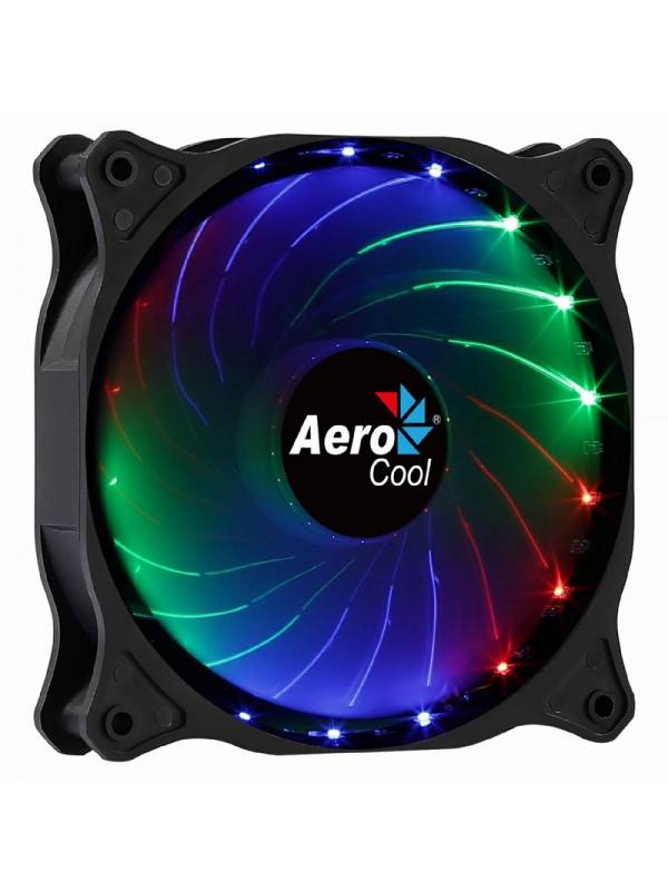 VENTILADOR 12CM GAMING RGB     COSMOS 12 FIXED FRGB PN: COSMO12FRGB EAN: 4718009158597