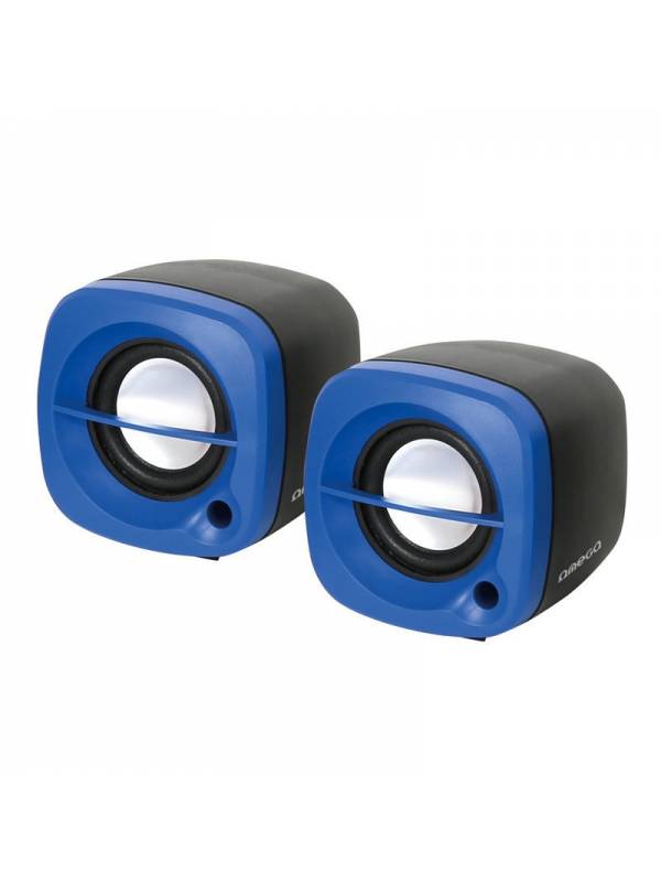 ALTAVOZ 2.0 OMEGA USB NEGRO   AZUL PN: OG15BL EAN: 5907595430418