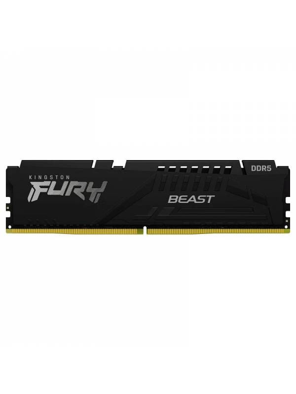 DDR5 16GB5200 KINGSTON HYPERX FURY BEAST CL40 PN: KF552C40BB-16 EAN: 740617324372