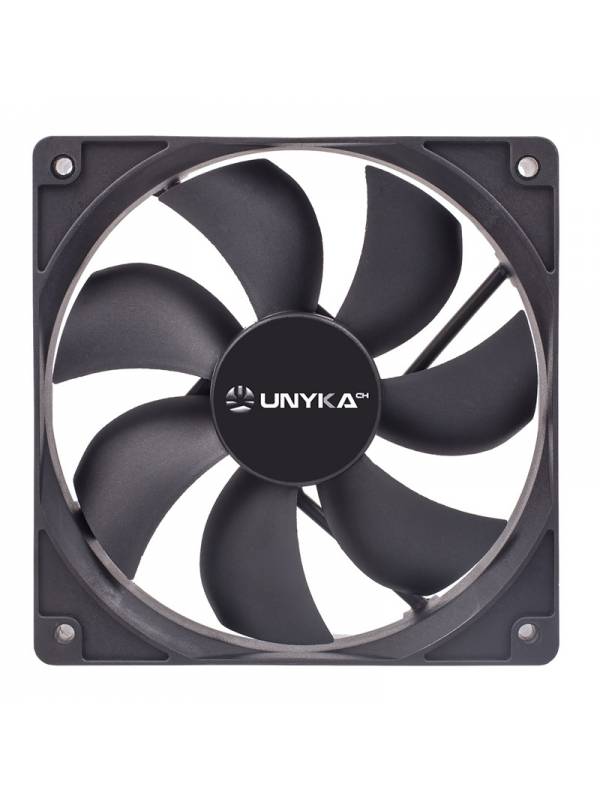 VENTILADOR 12CM 4 PINS         NEGRO SIN LUCES PN: 51800 EAN: 6940533544166