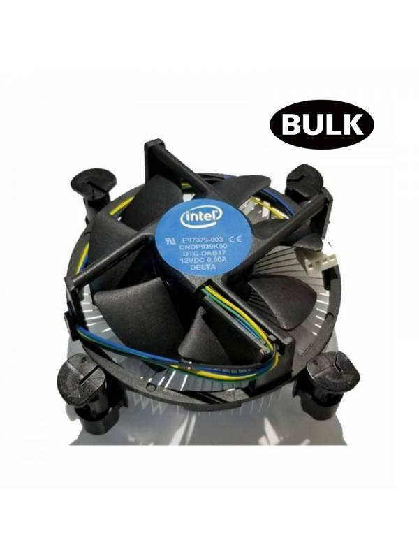 VENTILADOR S-1200 INTEL BULK PN: VENT S-1150 BULK EAN: 1000000000075