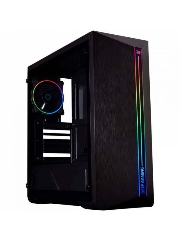 CAJA GAMING GDC200 RGB NEGRA   LATERAL CRISTAL TEMPLADO PN: COO-DGC-A200-0 EAN: 8436556146930