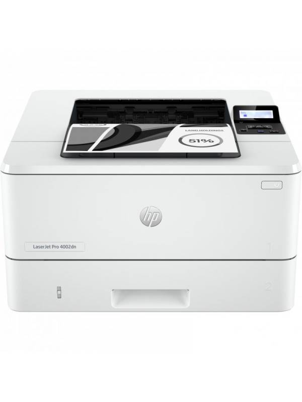 IMPRES. LASERJET HP PRO 4002DN DUPLEX MONOCROMA BLANCA +39PPM PN: 2Z605F EAN: 195161269639