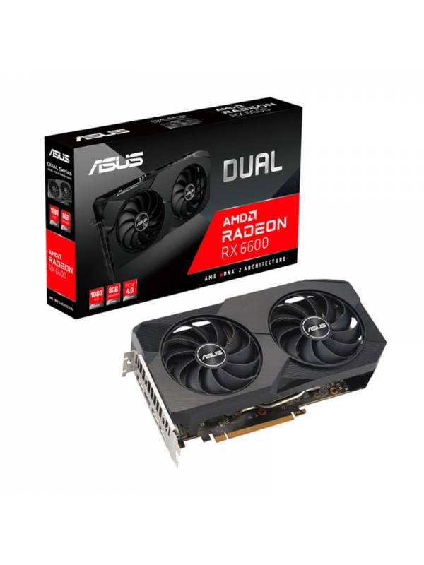 VGA RX 6600    8GB GDDR6  ASUS DUAL PN: 90YV0GP2-M0NA00 EAN: 4711387182741