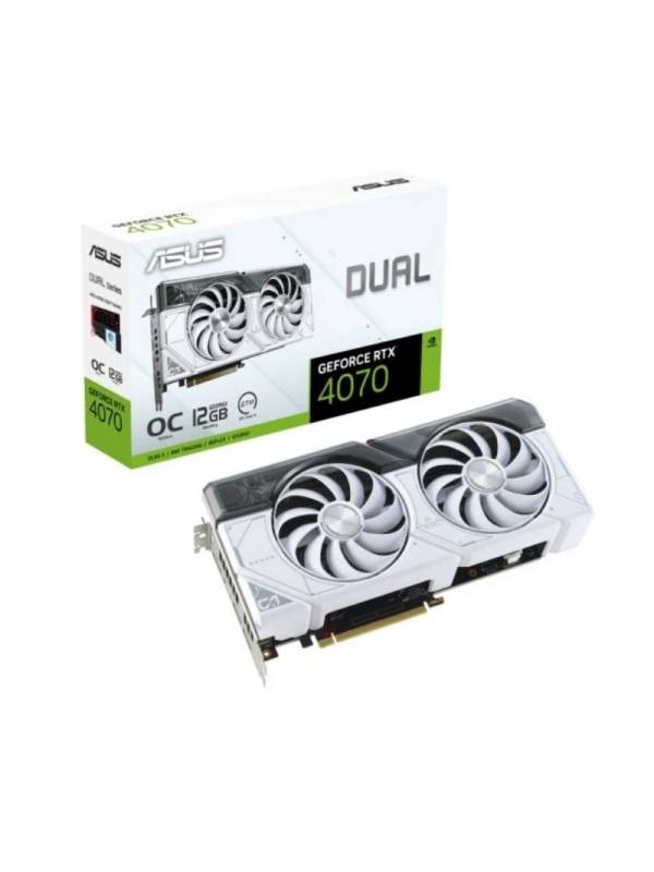 VGA RTX4070   12GB GDDR6X ASUS DUAL OC EDITION PN: 90YV0IZ4-M0NA00 EAN: 4711387136614