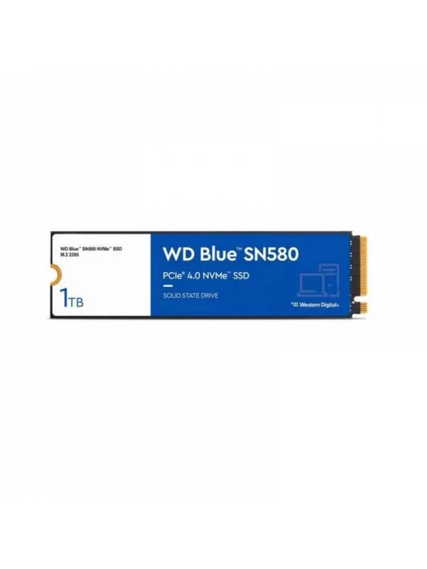 DISCO M.2 NVME   1TB WD BLUE   SN580 PN: WDS100T3B0E EAN: 718037887340