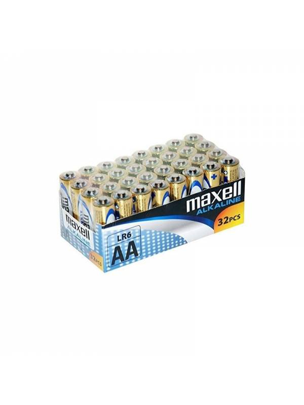 PILAS  AA 32 UNDS MAXELL LR6   ALCALINA PN: 3252 EAN: 4902580731311