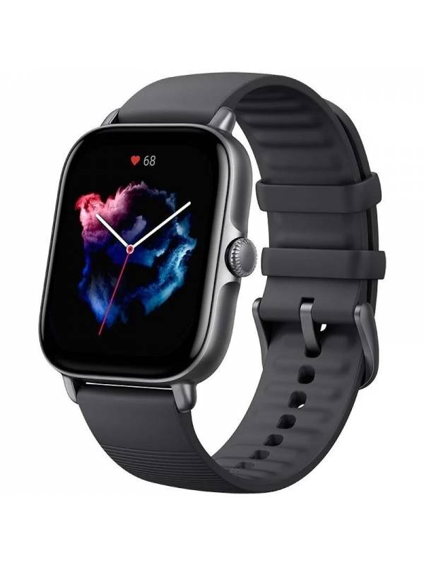 RELOJ SMARTWATCH HUAMI AMAZFIT GTS 3 NEGRO PN: AMAZFIT GTS 3 EAN: 6972596103516