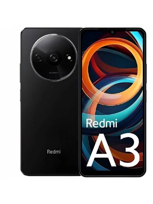 SMARTPHONE 6.71 XIAOMI REDMI  A3 4GB 128GB NEGRO PN: MZB0GL9EU EAN: 6941812768129