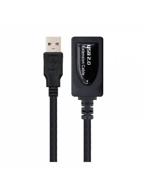 CABLE ALARGO USB 2.0  5M MH   CON AMPLIFICADOR DE SEAL NEGR PN: 10.01.0211 EAN: 1000000001131