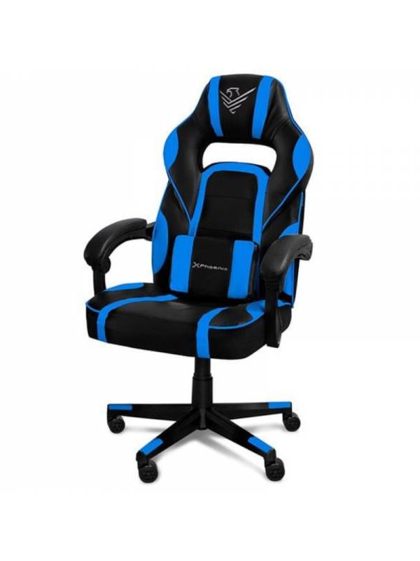 SILLA GAMING PHOENIX TROPHY    CUERO PU AZUL PN: PHTROPHY-BL EAN: 8436583232873