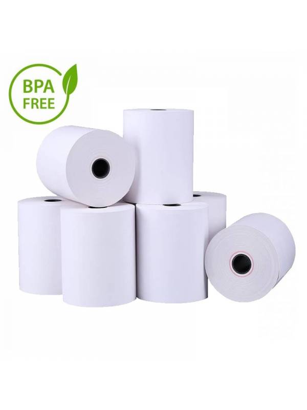 PAPEL TERMICO CAJA 200 ROLLOS  57X45X12 SIN FISFENOL A PN: 1445 EAN: 1000000002699