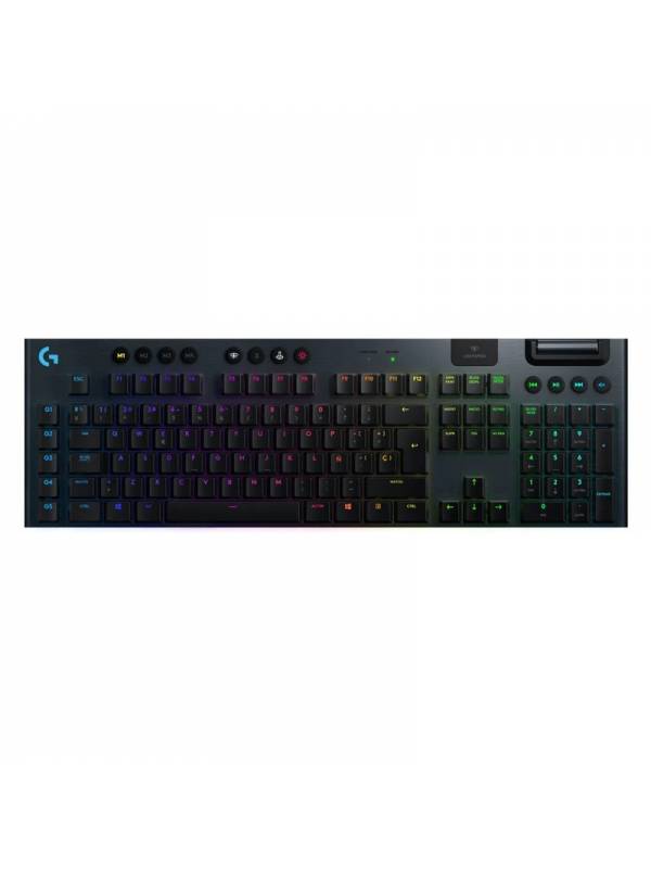 TECLADO WIRELESS LOGITECH G915 LIGHTSPEED MECANICO RGB NEGRO PN: 920-008906 EAN: 5099206080591