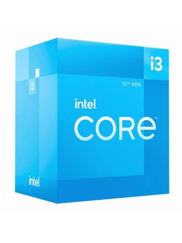 CPU INTEL S-1700 CORE I3-12100 F 4.3GHz BOX CON VENTILADOR PN: BX8071512100F EAN: 5032037238731