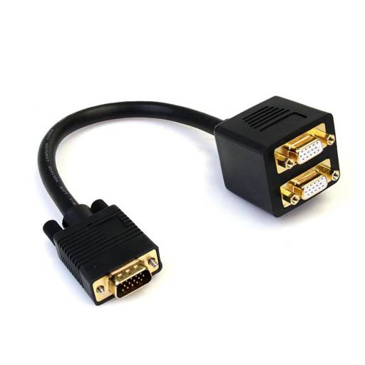 DUPLICADOR VGA 0.20M A 2X PN: DUPLICA VGA A 2X EAN: 1000000000392