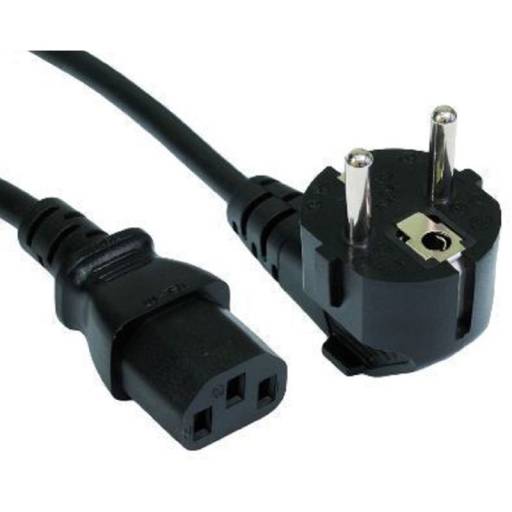 CABLE CORRIENTE PC A SHUCKO    1.5M NEGRO PN: PA A SHUCKO 1.5M EAN: 1000000000911