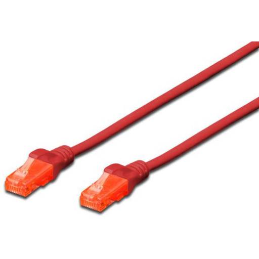 CABLE UTP   0.5 M CAT.6 ROJO PN: UTP 50CM CAT.6 EAN: 1000000001345