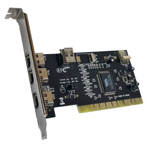 CONTROL. 3+1 PTOS PCI FIREWIRE PN: PCIFW4 EAN: 1000000002705