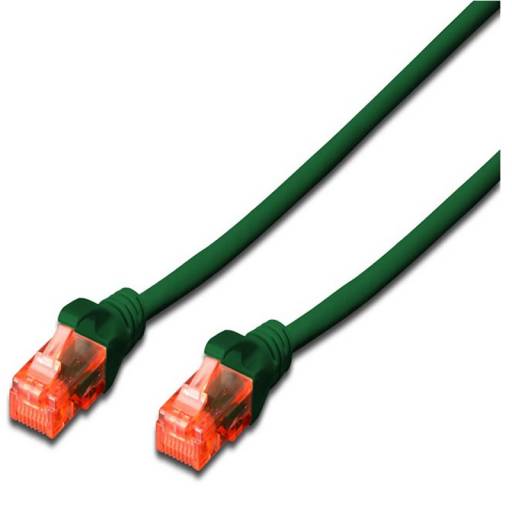 CABLE UTP   1  M CAT.6 VERDE PN: UTP 1M CAT.6 VER EAN: 1000000004499