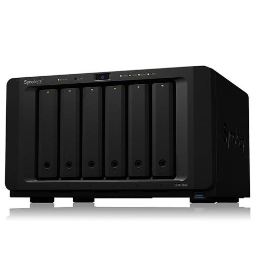 CAJA NAS DS3018XS SYNOLOGY 6X  HDD HASTA 60TB PN: DS3018XS EAN: 4711174722778