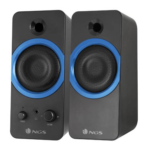 ALTAVOZ 2.0 NGS GSX-200 20W    SUPERBASS NEGRO PN: GSX-200 EAN: 8435430609035