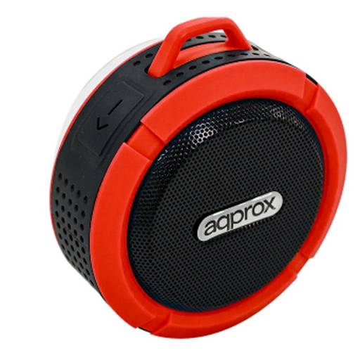 ALTAVOZ BT APPROX WATERPROOF   ROJO APPSPWPBR PN: APPSPWPBBR EAN: 8435099524519