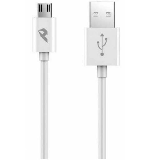 CABLE USB 2.0  TIPO A-MICRO US B 1M BLANCO PN: YCB-01-M/W EAN: 8433772199580