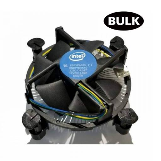 VENTILADOR S-1200 INTEL BULK PN: VENT S-1150 BULK EAN: 1000000000075