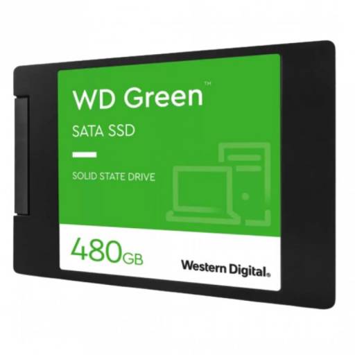 DISCO SSD 480GB WD GREEN       SATA3 PN: WDS480G3G0A EAN: 718037894348