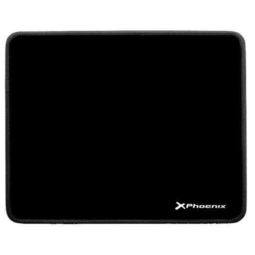 ALFOMBRILLA MOUSEPAD PHOENIX   NEGRO 280X220X3 MM PN: PHMOUSEPAD-S EAN: 8436043203559