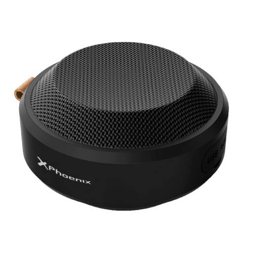 ALTAVOZ BT PHOENIX SHOWERSOUND S NEGRO PN: PHSHOWERSOUNDS EAN: 8436583233917