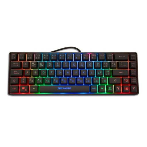 TECLADO USB DEEP GAMING TM065  MINI RGB PN: DG-TEC65-RGB EAN: 8436556141690