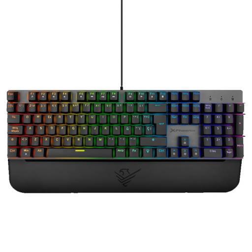 TECLADO USB MK1 ELITE GAMING   18 MODOS ILUMINACION , 1.5M PN: PHMK1-ELITE EAN: 8436583235881