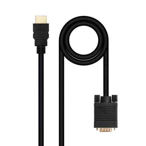 CABLE HDMI A VGA 1.8M. PN: 10.15.4348 EAN: 8433281013827