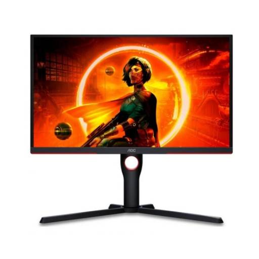 MONITOR 24.5 AOC LED 25G3ZM   VA NEGRO ROJO PN: 25G3ZM/BK EAN: 4038986140911