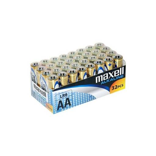 PILAS  AA 32 UNDS MAXELL LR6   ALCALINA PN: 3252 EAN: 4902580731311