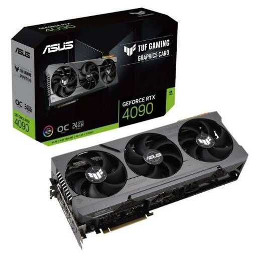 VGA RTX4090   24GB GDDR6X ASUS TUF GAMING OC PN: 90YV0IE0-M0NA00 EAN: 4711081936916